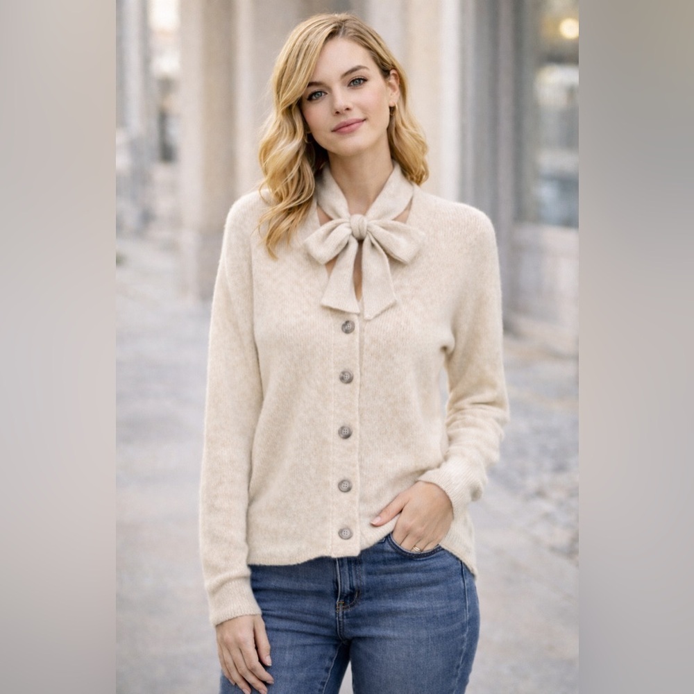 Roller Rabbit wool cardigan size Small